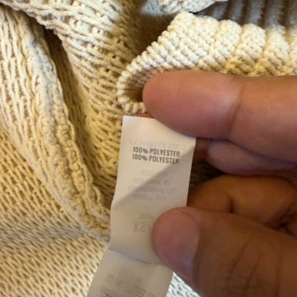 Aerie Hooded Sweater Poncho Throw - Picture 5 of 8